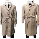 Raincoat Man Double Face Size 46 Vintage Tweed New Classic handcrafted