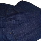Men's Trousers Wool Autumn Winter Classic Pinces TG44 Blue Fantasy Trousers
