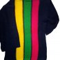 Women's Sweater Vintage Geometric Design Neck Boat Silk Blend Spring 42-46