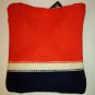 Women's Sweater Vintage Geometric Design Neck Boat Silk Blend Spring 42-46