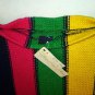 Women's Sweater Vintage Geometric Design Neck Boat Silk Blend Spring 42-46