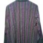Blouse Woman Cotton Blend Long Sleeve Shaped Striped 47F Luisa Viola New