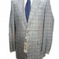 Jacket Man Two Buttons Check 46/48 Monti Classic Light Summer Pieces Unique