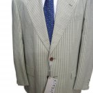 Men's Jacket Fabric Spring Summer Size 50 Wool Blend Clear May Green