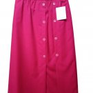 Skirt Sport Buttons Red Solid Colour Spring Wool Cold Various Sizes Hot