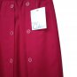 Skirt Sport Buttons Red Solid Colour Spring Wool Cold Various Sizes Hot