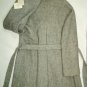 Jacket Women's Grey Beaver Pure Wool Iws 40-46 Winter Hot Comfortable Belt