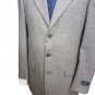 Men's Jacket Spring Summer Pure Wool 3 Buttons Grey Check Pied De Poule New