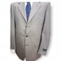 Men's Jacket Spring Summer Pure Wool 3 Buttons Grey Check Pied De Poule New