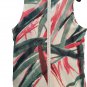 Women Vest Top Summer Fantasy Size 46 Claudia Gil Viscose Light With Scarf