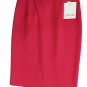 Skirt Cool Wool Red Springy Lined Cutting Classic Spring Skirt