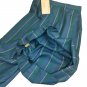 Skirt Trousers Autumn Blue Half Time Striped Pure Wool Light Size 40 Discount