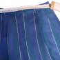 Skirt Trousers Autumn Blue Half Time Striped Pure Wool Light Size 40 Discount
