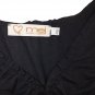 Women Vest Top Black Elegant Viscose Summer Sizes 46 & 48 Worked Mariella Erre