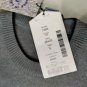 Sweater Pullover Man Grey Blue M Crew-Neck Crystals Snow Christmas Sports New