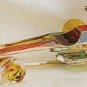 MURANO ITALIAN ART GLASS FORMULA 1 RACING CAR 5 1/2 INCHES