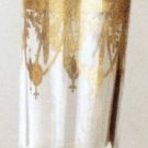 NEW Set of 6 Murano Medici Gold Overlay Highball Glasses Made In Italy