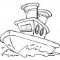 BOATS Coloring eBOOK! 32 Printable Pages