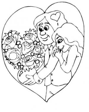 VALENTINES DAY Printable Coloring eBook on CD - 119 Pages Coloring Sheets Book