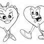 VALENTINES DAY Printable Coloring eBook on CD - 119 Pages Coloring Sheets Book