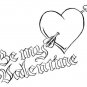 VALENTINES DAY Printable Coloring eBook on CD - 119 Pages Coloring Sheets Book