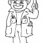 TRIP TO THE HOSPITAL Printable Coloring eBook on CD - 36 Pages Sheets Book