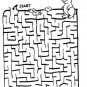 MAZES Printable Coloring eBook on CD | 54 Pages Coloring Sheets Homeschool Book