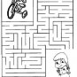 MAZES Printable Coloring eBook on CD | 54 Pages Coloring Sheets Homeschool Book