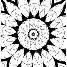 KALEIDOSCOPES Printable Coloring eBook on CD | 50 Pages Coloring Sheets Book