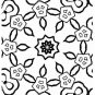 KALEIDOSCOPES Printable Coloring eBook on CD | 50 Pages Coloring Sheets Book