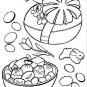 EASTER Printable Coloring eBook on CD - 78 Pages Coloring Sheets Book Spring