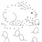 DOT-TO-DOT Printable Coloring eBook on CD - 51 Pages Coloring Sheets Book