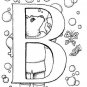 ABCS ALPHABET Printable Coloring eBook on CD | 58 Pages Coloring Sheets Book