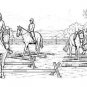 HORSES Printable Coloring eBook on CD - 31 Pages Coloring Sheets Book