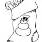 CHRISTMAS Printable Coloring eBook on CD - 55 Pages Coloring Sheets Book
