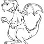 DRAGONS Printable Coloring eBook on CD - 34 Pages Coloring Sheets Book
