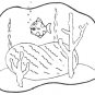 GONE FISHING Printable Coloring eBook on CD - 33 Pages Coloring Sheets Book