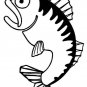 GONE FISHING Printable Coloring eBook on CD - 33 Pages Coloring Sheets Book