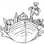 BOATS Printable Coloring eBook on CD - 32 Pages Coloring Sheets Book