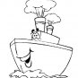 BOATS Printable Coloring eBook on CD - 32 Pages Coloring Sheets Book