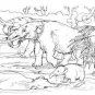 DINOSAUR & PREHISTORIC Printable Coloring eBook on CD - 31 Pages Coloring Sheets