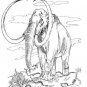 DINOSAUR & PREHISTORIC Printable Coloring eBook on CD - 31 Pages Coloring Sheets