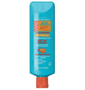 SKIN SO SOFT BUG GUARD PLUS IR3535&Acirc;&reg; Cool 'n Fabulous&acirc;�&cent; Disappearing Color SPF 30 Sunscreen Lotion