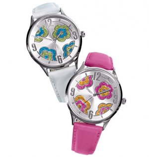 FLOWER POWER Pretty wristwatch