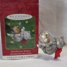 Hallmark Keepsake Christmas Ornament Mischievous Kittens 2001 Cat Hamster #3 ~*~