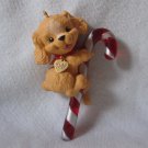 Puppy Love 1991 Golden Cocker Spaniel Dog #1 NB Hallmark Keepsake Christmas Ornament  ~*~