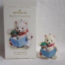 Hallmark Keepsake Christmas Ornament Snowball & Tuxedo 2006 It's Snowtime #6 Bear Penguin ~st