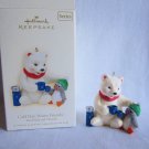 Hallmark Keepsake Christmas Ornament Snowball & Tuxedo 2008 Cold Day #8 Bear Penguin ~st