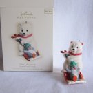 Hallmark Keepsake Christmas Ornament Snowball & Tuxedo 2007 Here's the Scoop #7 Bear Penguin ~st