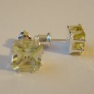 Light Green CZ Studs